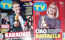Raffaella carra riviste usato  Trieste