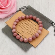 Rhodochrosite bracelet stretch for sale  DOVER