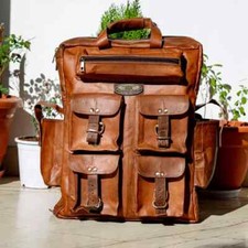 Mochila masculina grande couro genuíno vintage bolsa de viagem marrom mochila para laptop, usado comprar usado Mochila masculina grande couro genuíno vintage bolsa de viagem marrom mochila para laptop, usado comprar usado  Enviando para Brazil