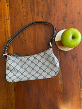Bolsa de ombro vintage Ralph Lauren monograma tecido preto jacquard comprar usado  Enviando para Brazil