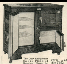 1907 Monroe Victorian Kitchen caixa de gelo geladeira eletrodomésticos móveis 8540 comprar usado  Enviando para Brazil