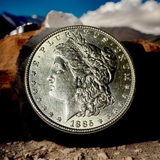 1885 morgan silver for sale  Lake Isabella