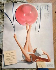 Vintage vogue magazine for sale  East Durham
