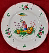 Belle assiette faience d'occasion  Saint-Romain-de-Colbosc