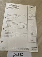 Citroën note information d'occasion  Decize