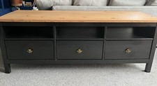 Ikea black bench for sale  MANCHESTER