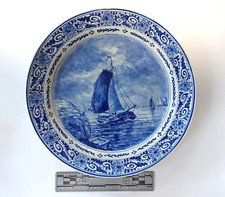 Blue delft plate for sale  Fair Oaks