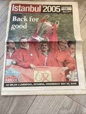 Liverpool istanbul 2005 for sale  WALLASEY