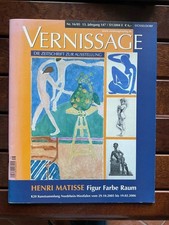 Vernissage zeitschrift zur gebraucht kaufen  Frechen