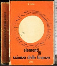 Elementi scienza delle usato  Ariccia