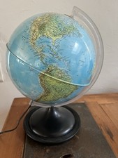 Lampe mappemonde globe d'occasion  Theix