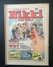 Nikki girls comic for sale  LOUGHTON