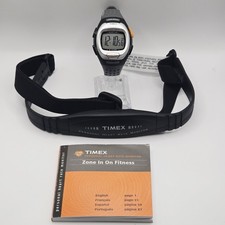 Relógio monitor de frequência cardíaca TIMEX com alça de peito Flex Tech – Indiglo WR30M comprar usado  Enviando para Brazil