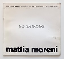 Mattia moreni 1958 usato  Roma