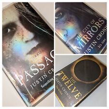 SIGNED JUSTIN CRONIN The Passage Trilogy ltd 1st UK Goldsboro editions free S/H segunda mano  Embacar hacia Argentina