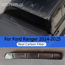 Para Ford Ranger 2024-25 asa divisor spoiler teto janela traseira fibra de carbono real comprar usado  Enviando para Brazil