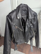 Lederjacke stradivarius gröss gebraucht kaufen  Rottenburg a.d.Laaber