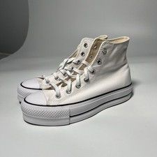 Converse Chuck Taylor All Star Lift Hi Platform 560846F Branco EUA Feminino 8 NOVO comprar usado  Enviando para Brazil