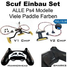 PS4 Scuf Set, easy Remapper gelötet, inkl. Paddles und Schrauben, alle Modelle  comprar usado  Enviando para Brazil