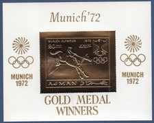 Gold stamp timbre d'occasion  France