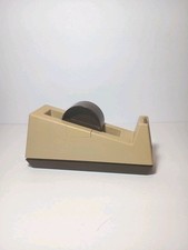 Dispensador de fita escocesa vintage 3M resistente C-25 modelo ponderado 28000 bronzeado/marrom, usado comprar usado  Enviando para Brazil