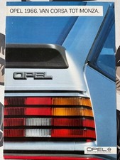 Usado, Catalogue / Brochure OPEL ASCONA/REKORD/CORSA/KADETT/SENATOR/MONZA de 1985 - comprar usado  Enviando para Brazil