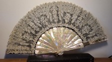 antique hand fans for sale  SUTTON