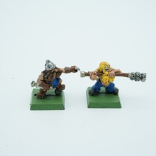 Warhammer Fantasy Battle Dwarf Cannon Crew zestaw 2 metalowych miniatur na sprzedaż Warhammer Fantasy Battle Dwarf Cannon Crew zestaw 2 metalowych miniatur na sprzedaż  PL
