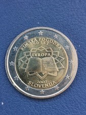 Euro commemorativo slovenia usato  Procida