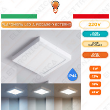 Plafoniera led quadrata usato  Villaricca