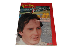 Gilles villeneuve intrepido usato  Macerata