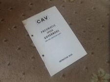 Cav fuel injection for sale  ABERYSTWYTH