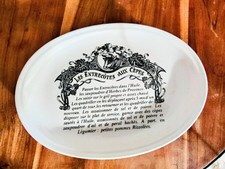 Assiettes ovales viandes d'occasion  Nîmes