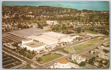 Cartão postal vintage Miami Beach Flórida auditório municipal e salão de exposições comprar usado  Enviando para Brazil