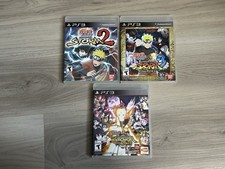 Usado, Lote PS3 Naruto Ninja Storm 2, 3 Full Blast & Revolution - Na caixa com cartão comercial comprar usado  Enviando para Brazil
