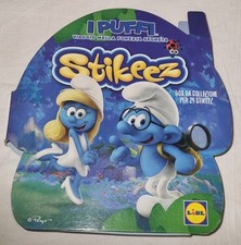 Stikeez puffi lidl usato  Novara