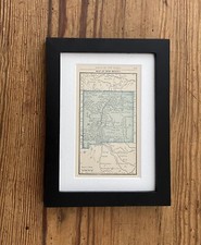 vintage framed mexico map for sale  Harborton