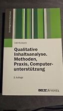 Kuckartz qualitative inhaltsan gebraucht kaufen  Bremen