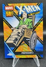 2025 Topps Marvel Chrome Professor X tamaño gigante refractor de oro 11/50 segunda mano  Embacar hacia Mexico