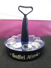 Gaffel Kolsch German Bar Server com 11 copos de 4 oz "Beer Flight" novos nunca usados!! comprar usado  Enviando para Brazil