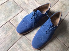 Men blue suede for sale  COVENTRY
