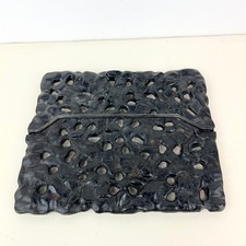 Usado, Placa de grelha de ferro fundido Jenn-Air Lava Rock prensa de bacon comprar usado Usado, Placa de grelha de ferro fundido Jenn-Air Lava Rock prensa de bacon comprar usado  Enviando para Brazil