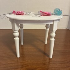 Usado, Mattel Vintage 2005 Casa de Bonecas Mesa de Jantar com Conjunto de Jantar Plástico Branco comprar usado  Enviando para Brazil