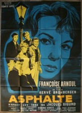 Asphalte affiche cinéma d'occasion  Clermont-Ferrand-