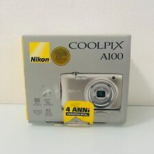 Usado, Nikon Coolpix A100 Digital Camera Silver 20.1MP 100th Anniversary con SCATOLA comprar usado  Enviando para Brazil