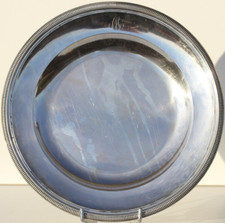 Plat argent xixème d'occasion  Elliant