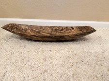 Wooden serving bowl. for sale  Roseville