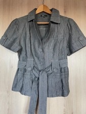 Kurzarm blazer grau gebraucht kaufen  Aying