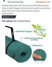 Yogamatte fitnessmatte rutschf gebraucht kaufen Yogamatte fitnessmatte rutschf gebraucht kaufen  Reichenbach an der Fils