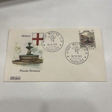 BUSTA FDC PRIMO GIORNO COLLEZIONE PIAZZA FONTANA - MILANO  comprar usado  Enviando para Brazil